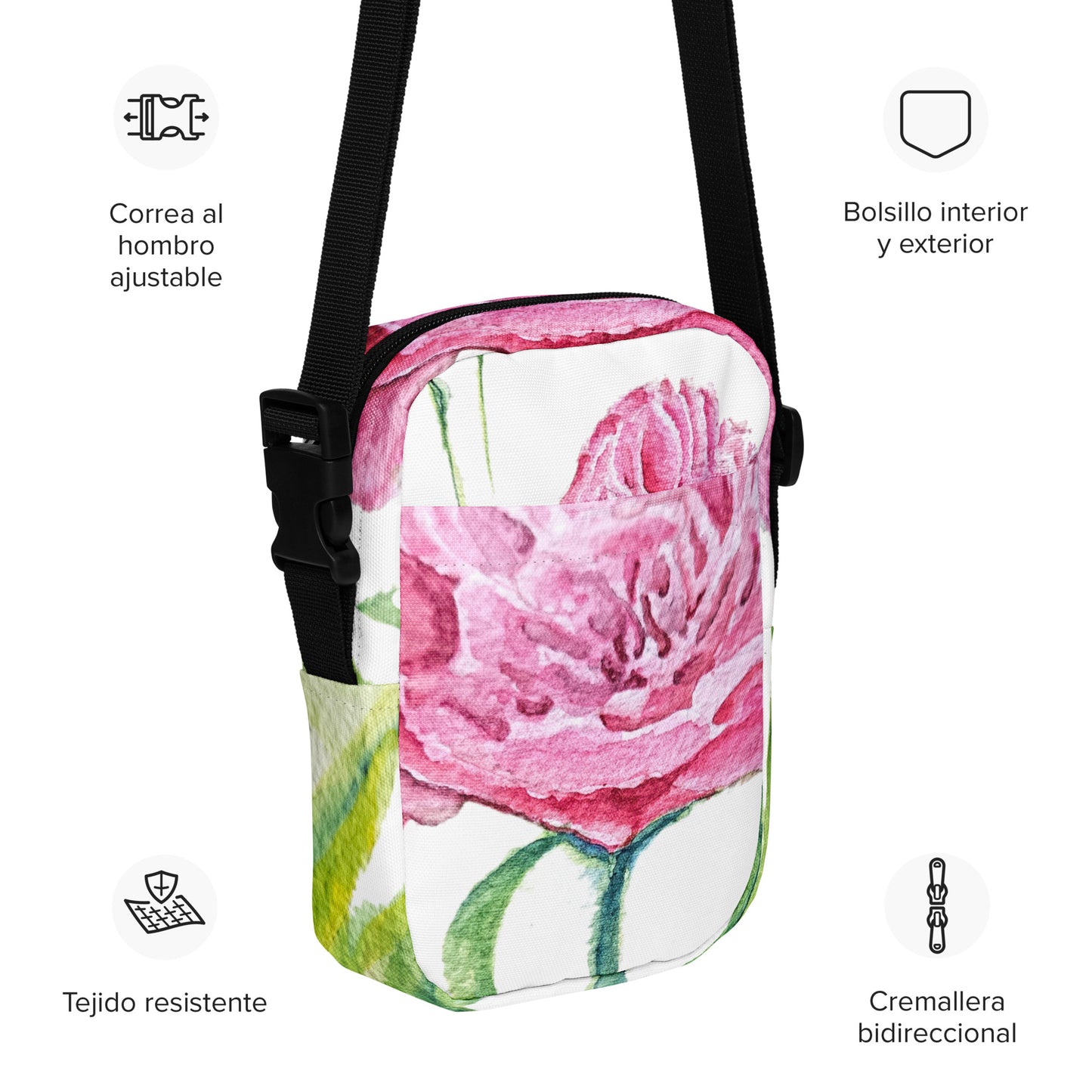 Peony - Utility crossbody bag