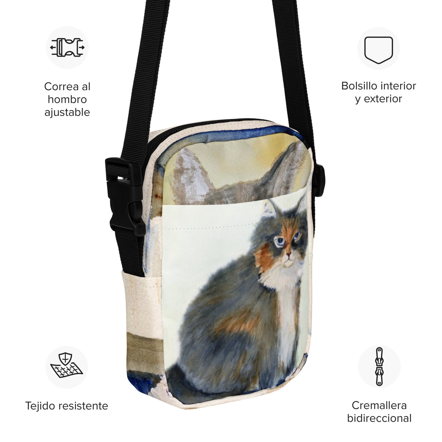 Feline - crossbody bag