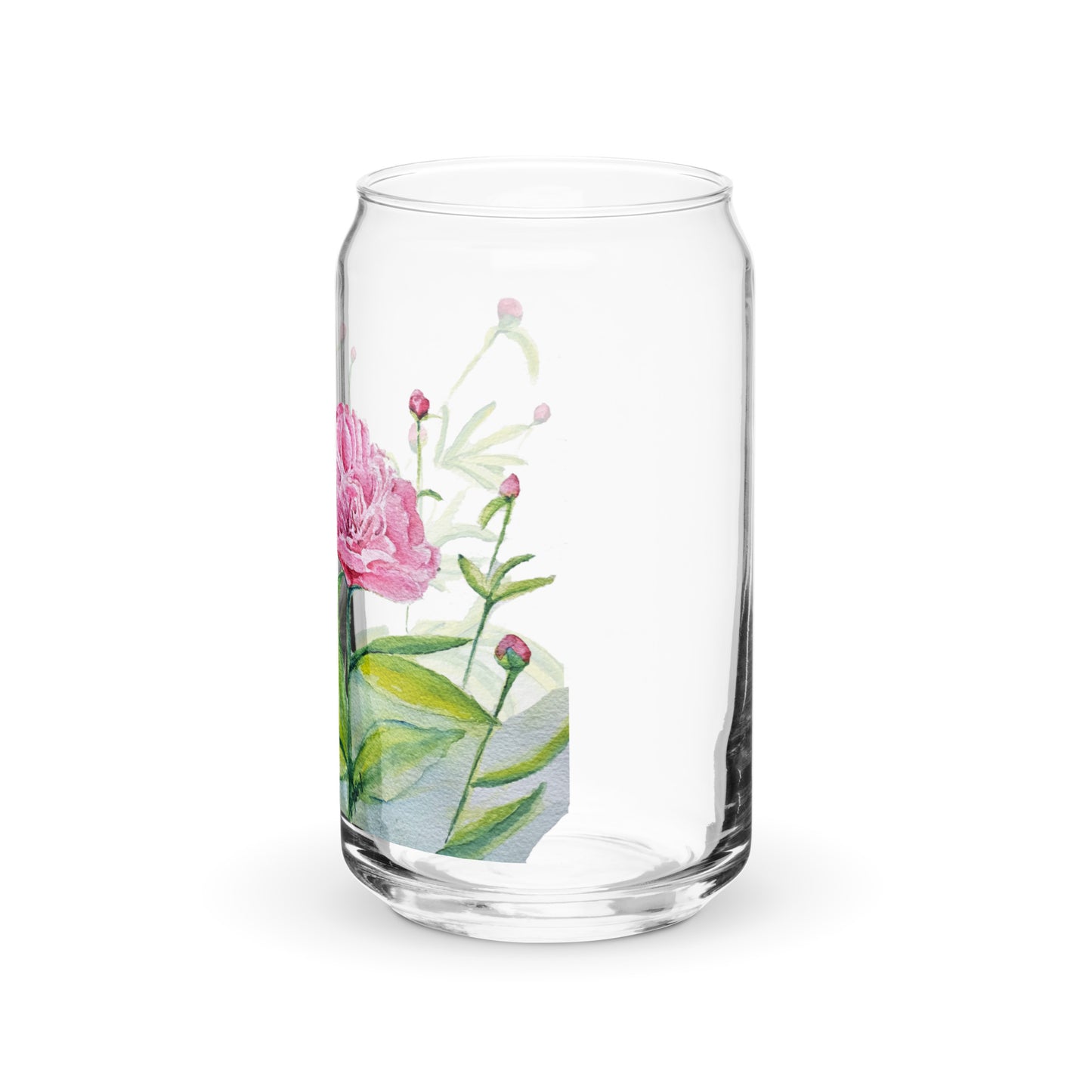 Peony - Can-shaped glass