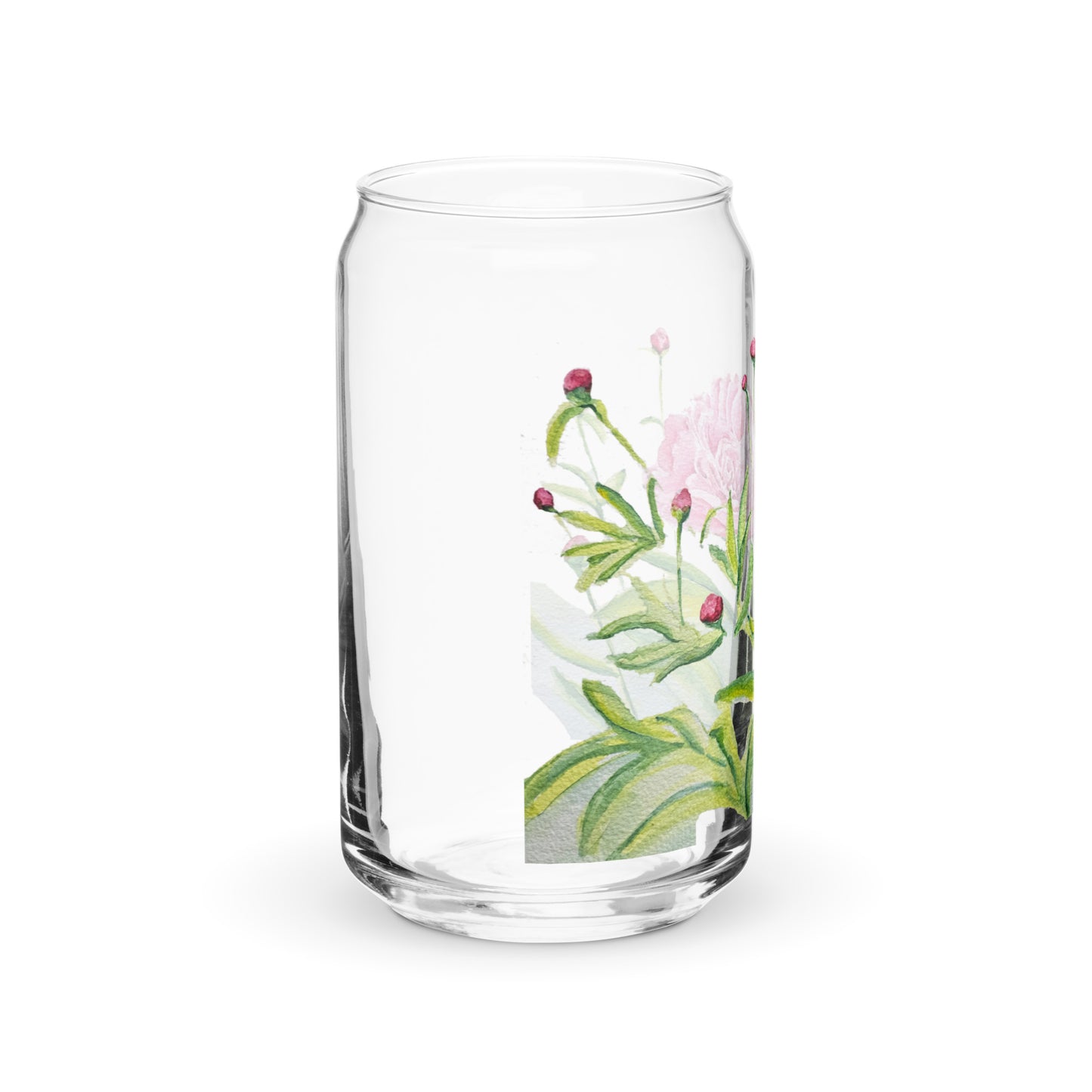 Peony - Can-shaped glass