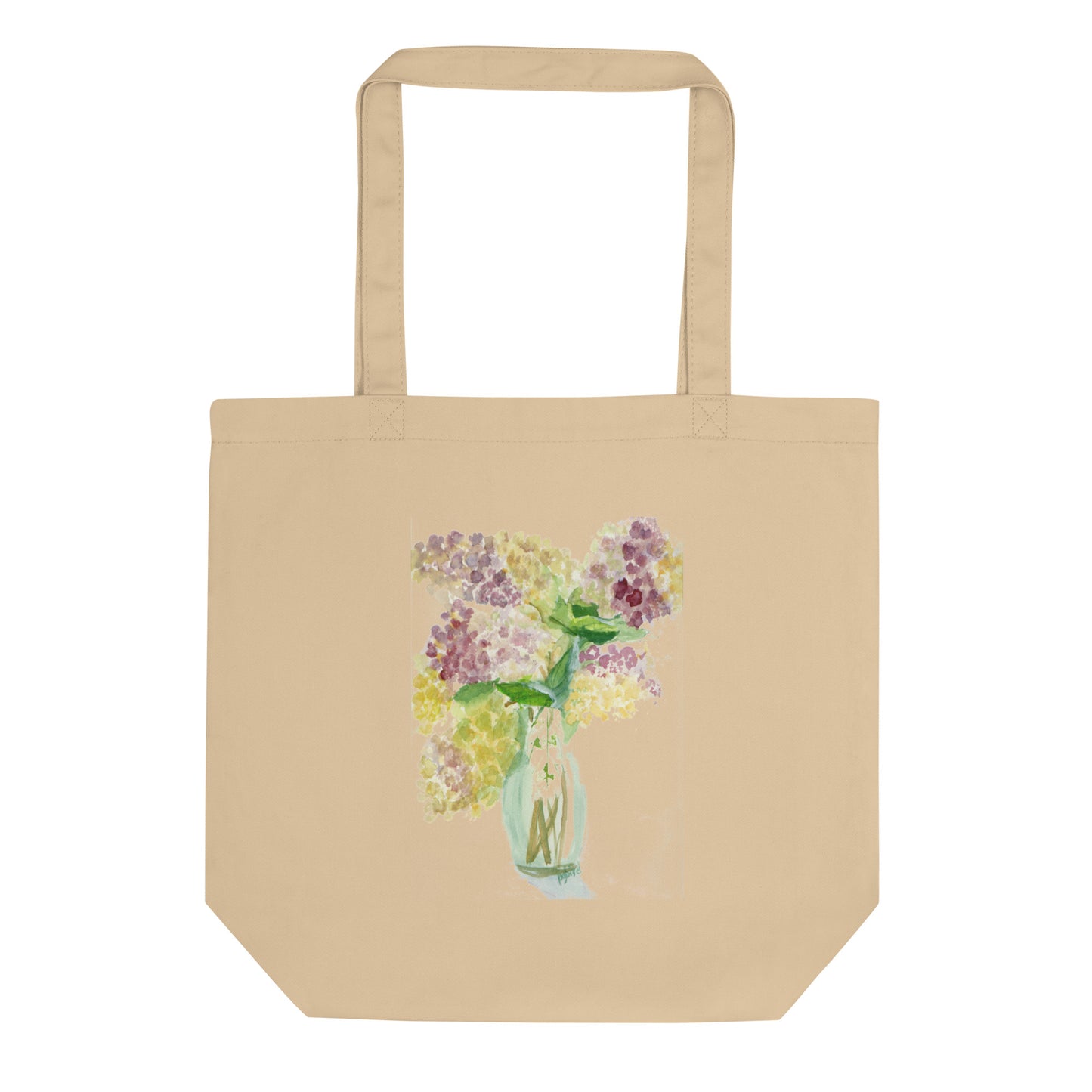 Hydrangea vase - Eco Tote Bag