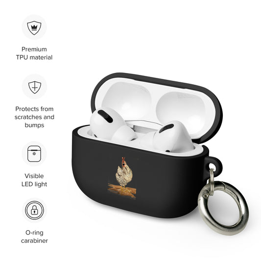 Mookie the Chicken - Rubber Case for AirPods®