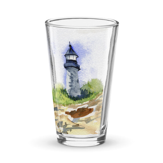 Pemaquid Lighthouse - Shaker pint glass