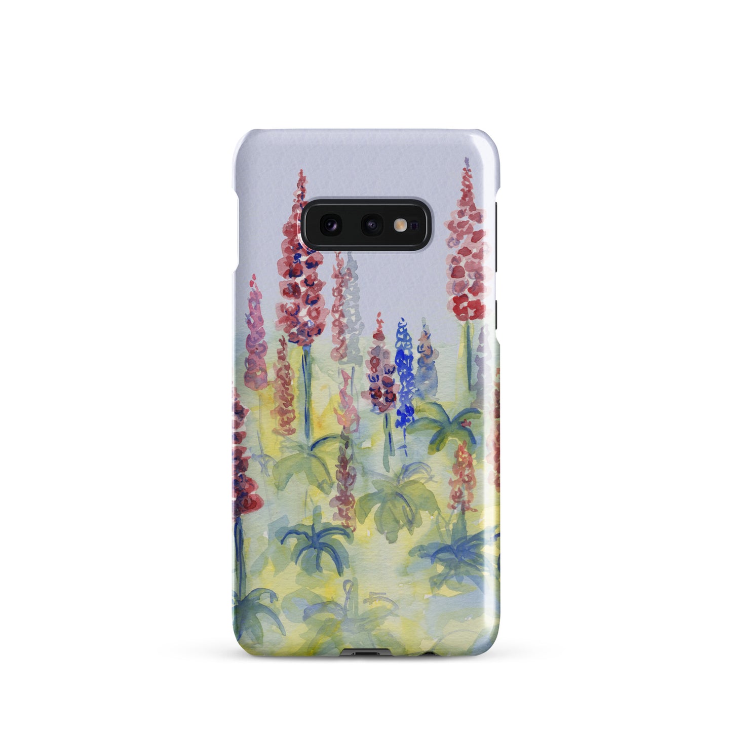 Pink and blue Lupine Snap case for Samsung®