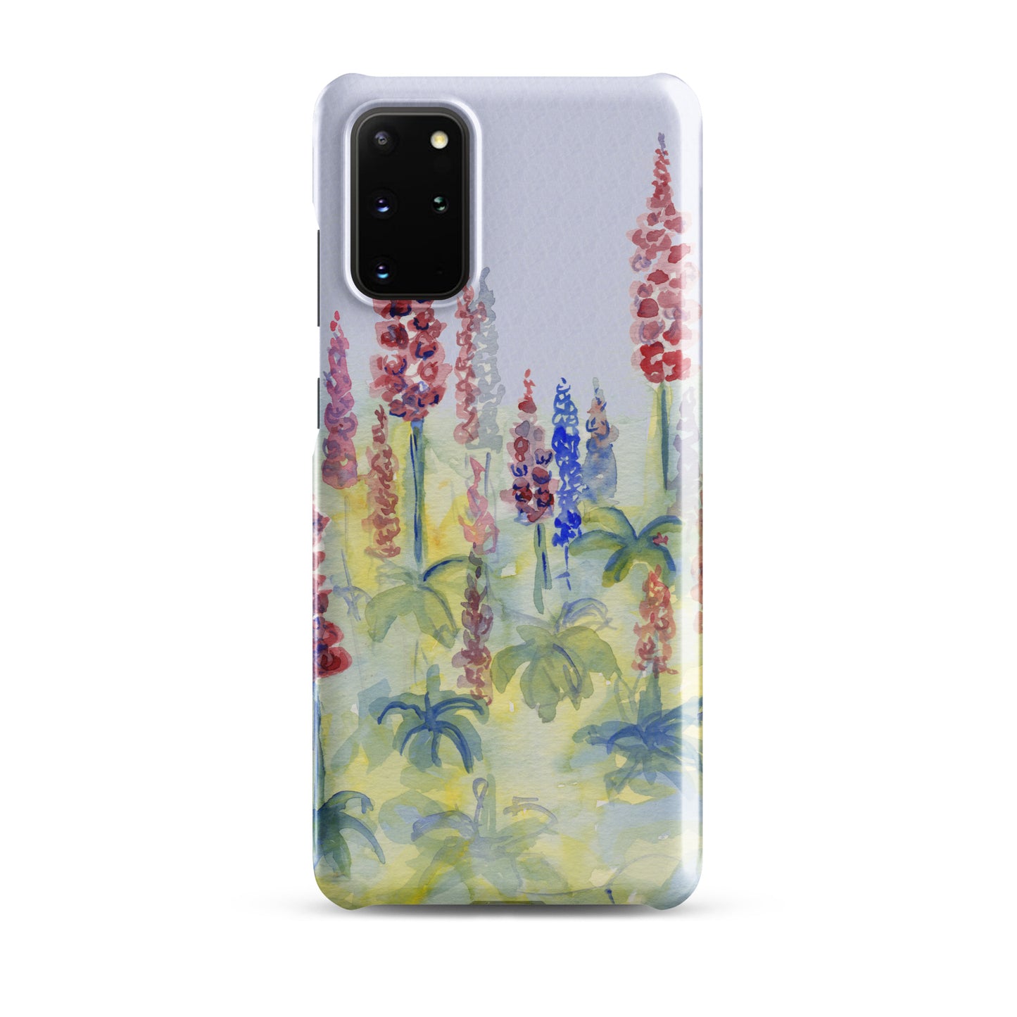 Pink and blue Lupine Snap case for Samsung®