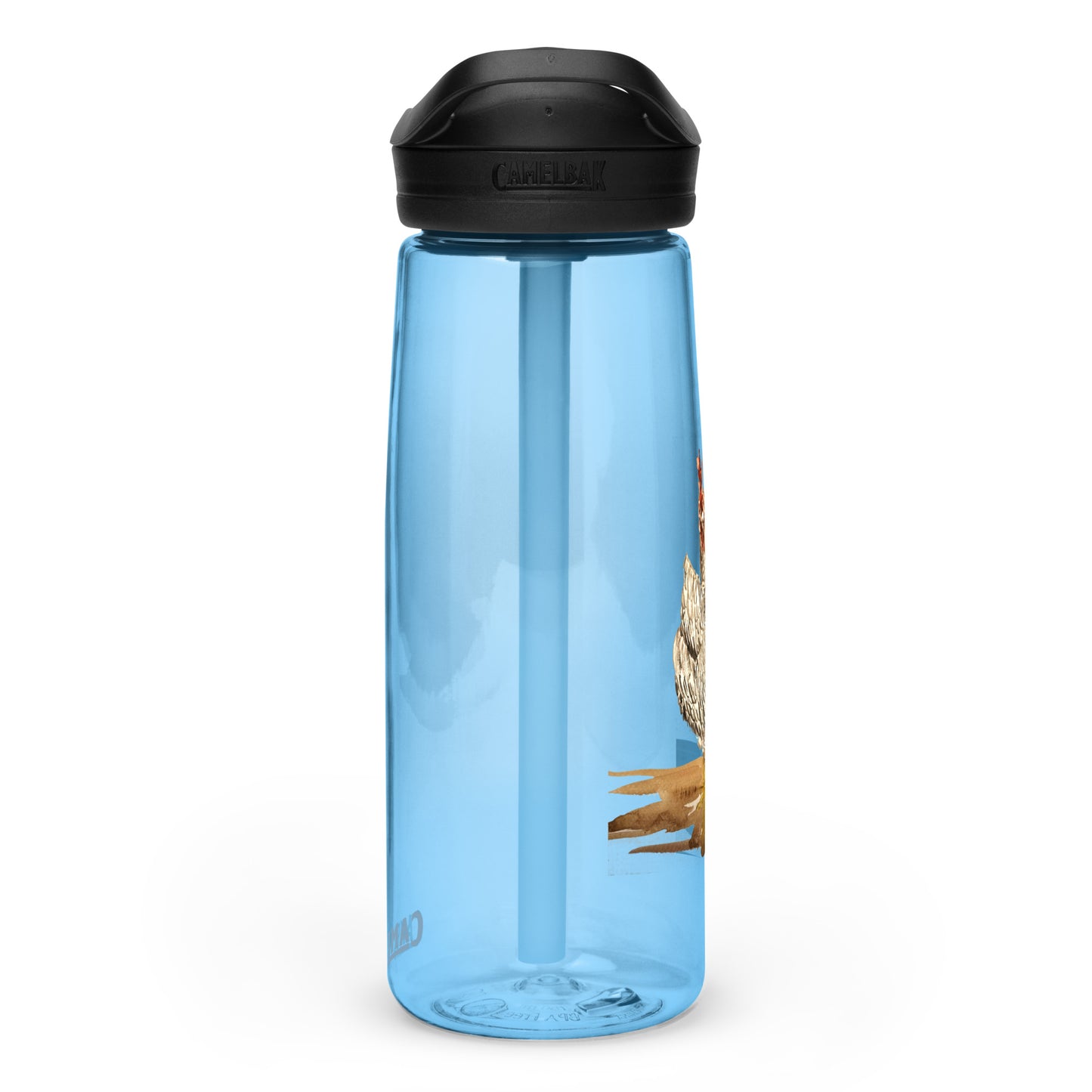 Mookie the Chicken - Sports water bottle