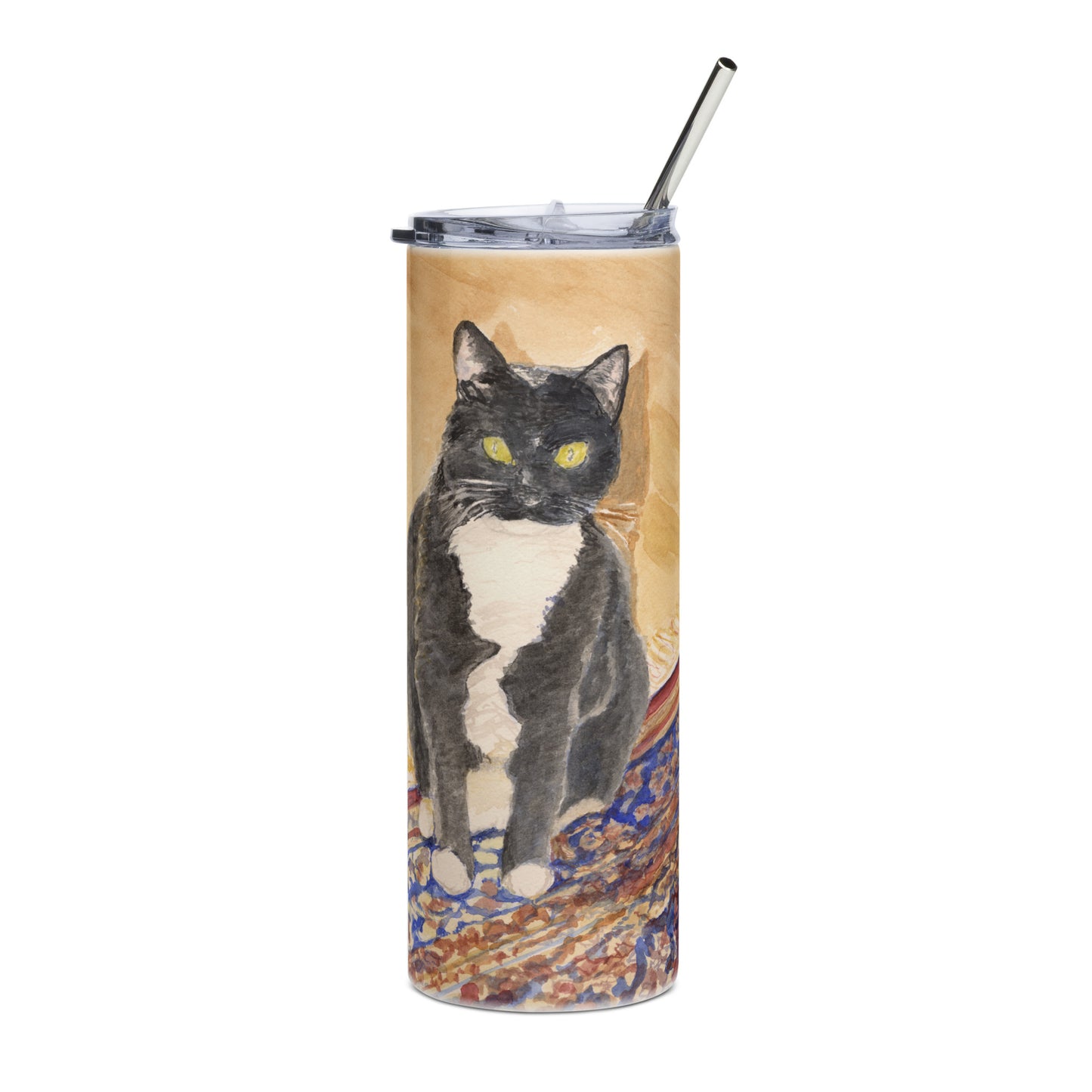 Louie the cat - Stainless steel tumbler