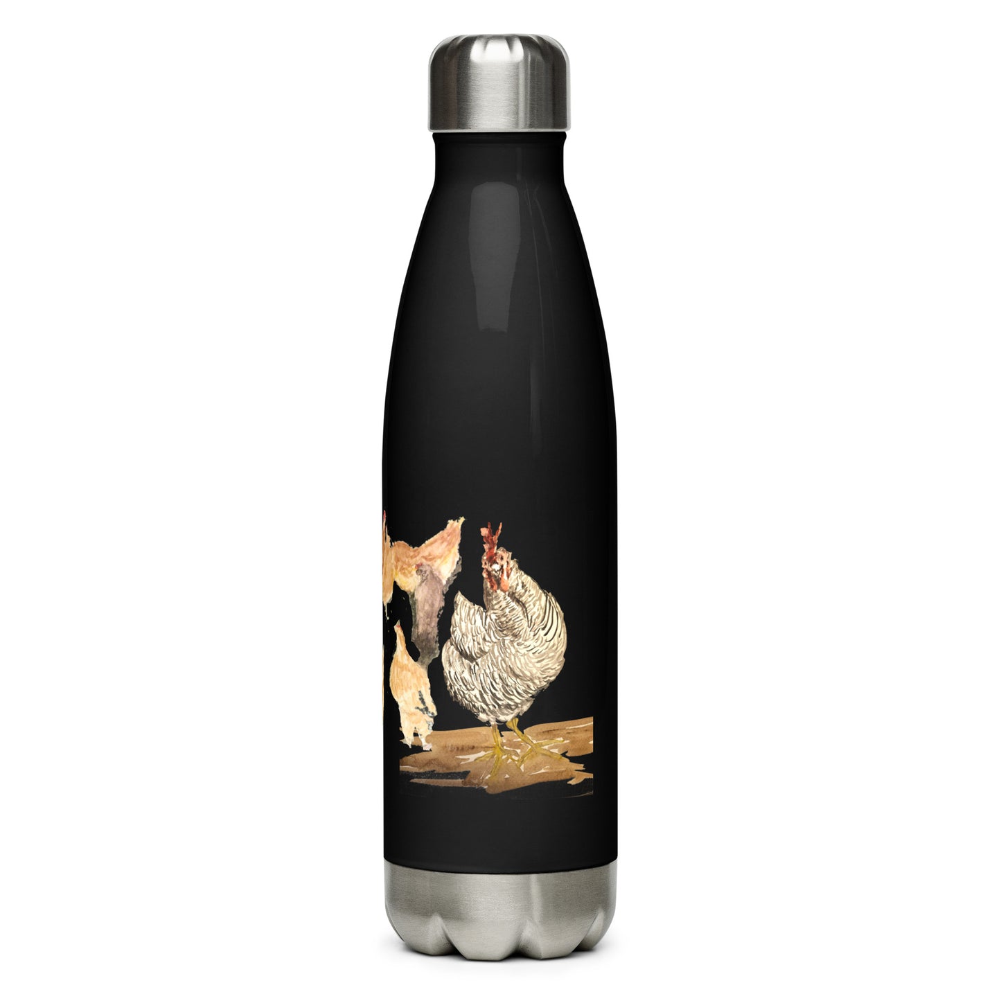 Flock of Chicken - Stainless steel water bottle