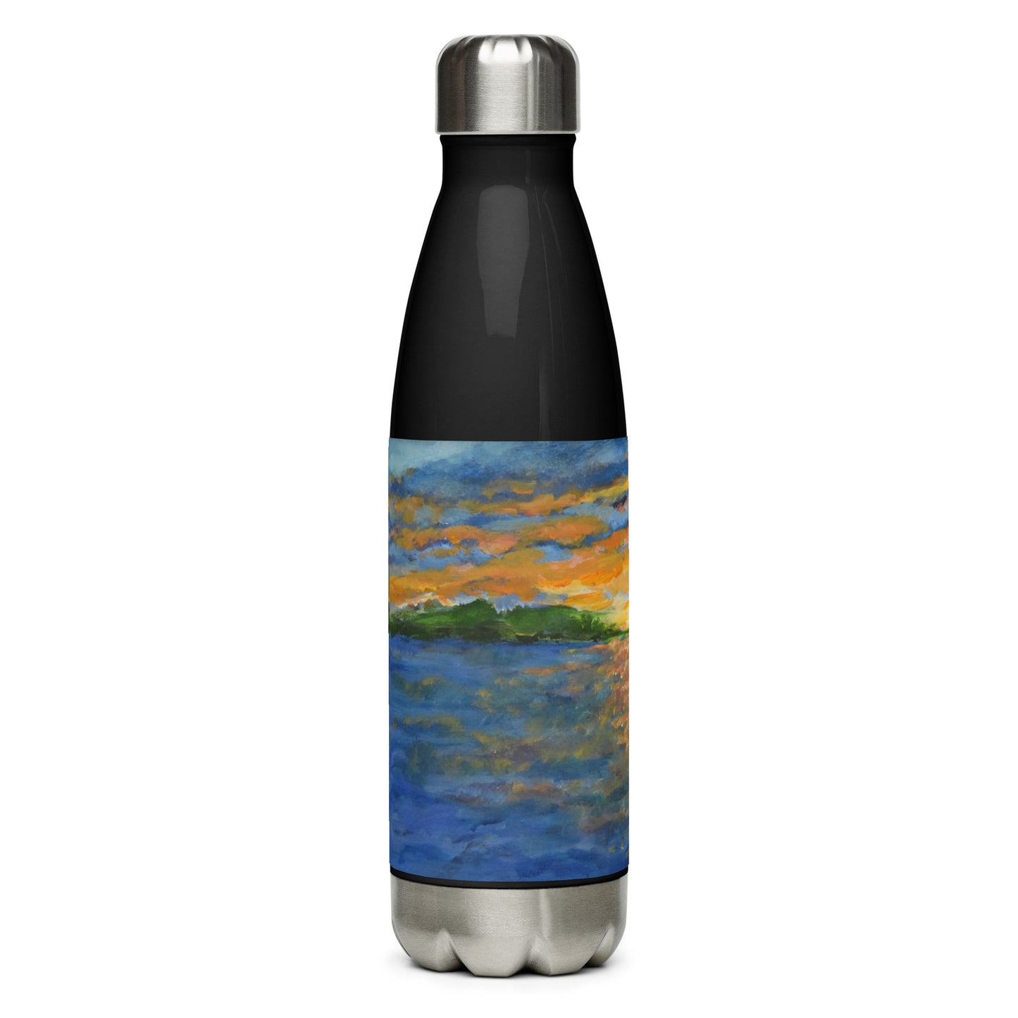 Sunset over the Ocean - Stainless Steel Water Bottle