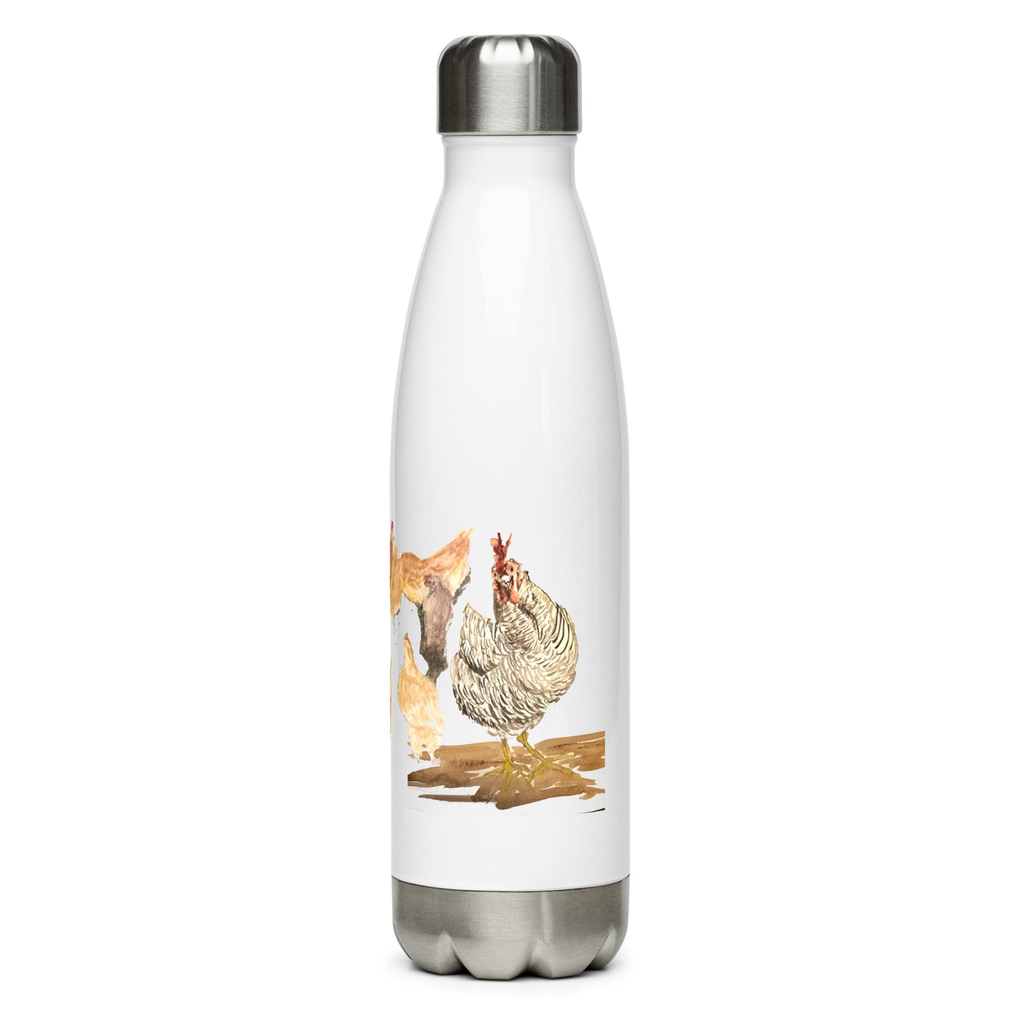 Flock of Chicken - Stainless steel water bottle