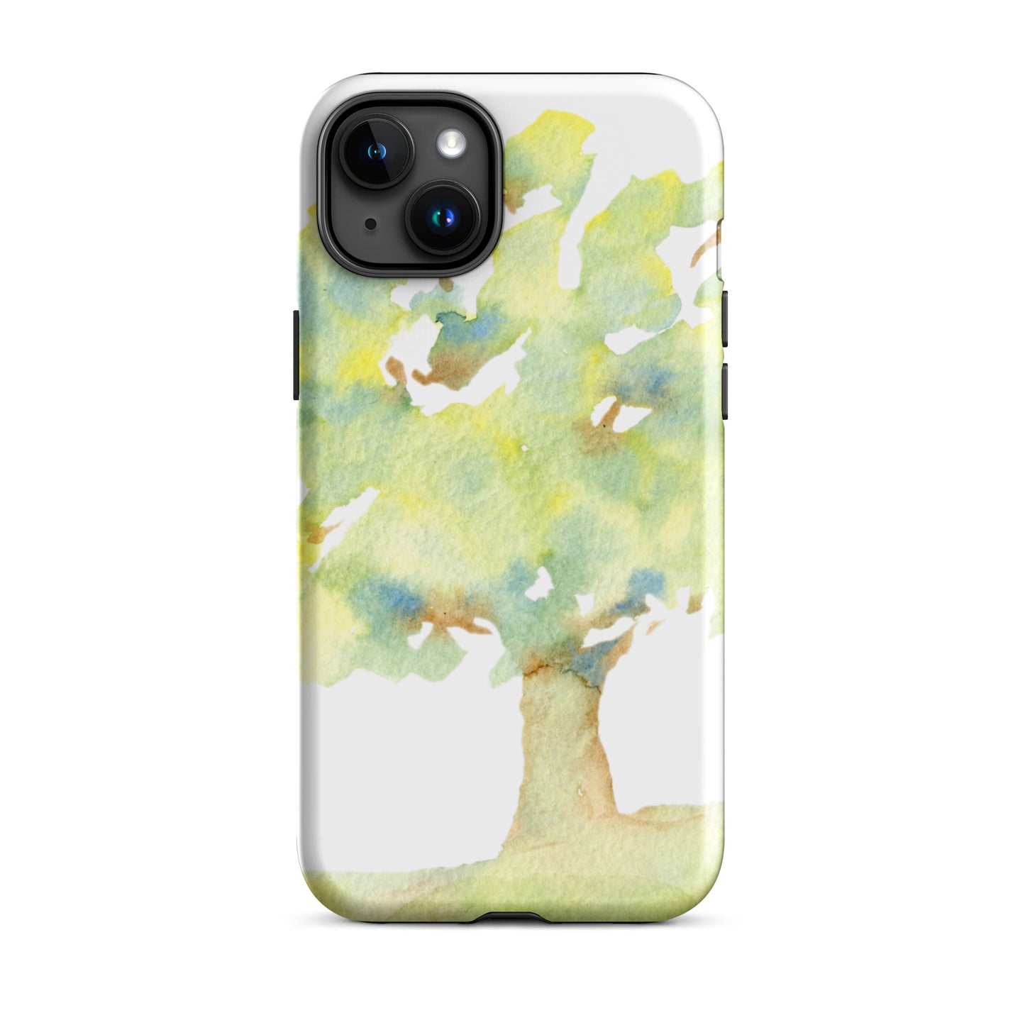 Watercolor tree -Tough Case for iPhone® 15 (etc)