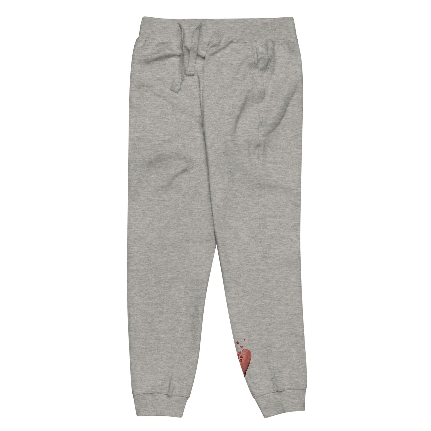 Broken Heart Flowing - Unisex fleece sweatpants