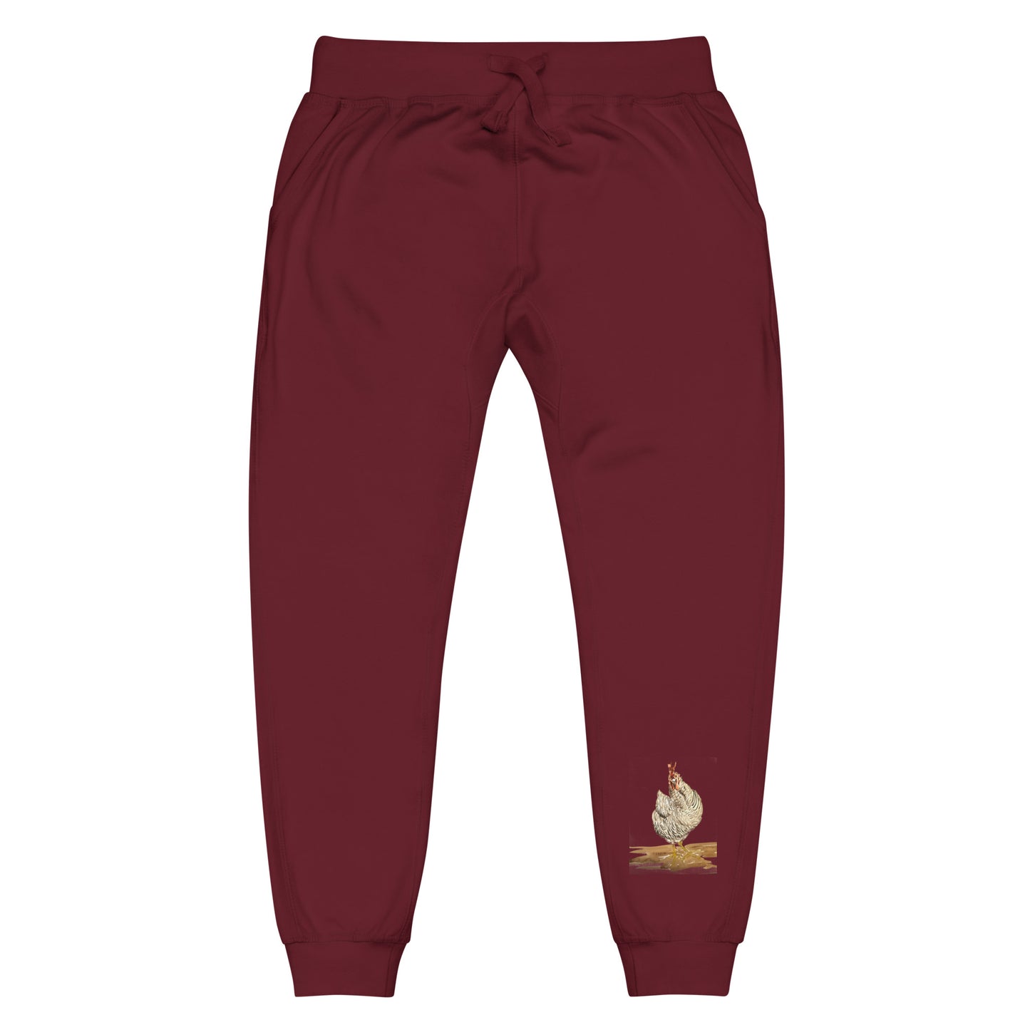 Mookie the Chicken - Unisex fleece sweatpants