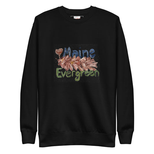 Maine Pinecone - Unisex Premium Sweatshirt