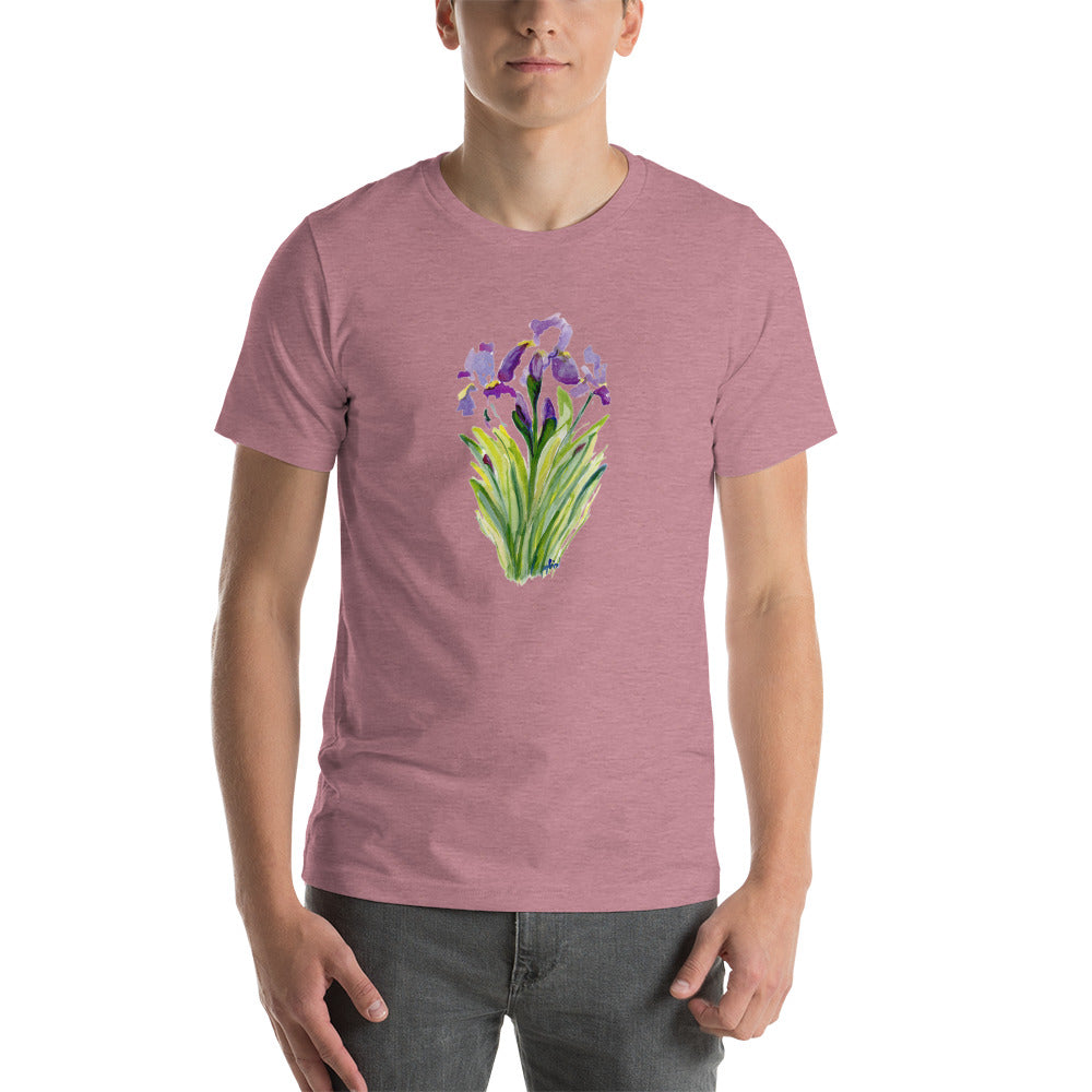 Tall Iris  Unisex t-shirt