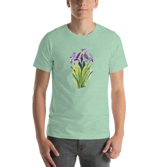 Tall Iris  Unisex t-shirt