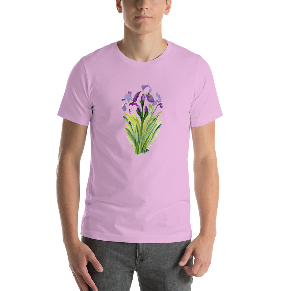 Tall Iris  Unisex t-shirt