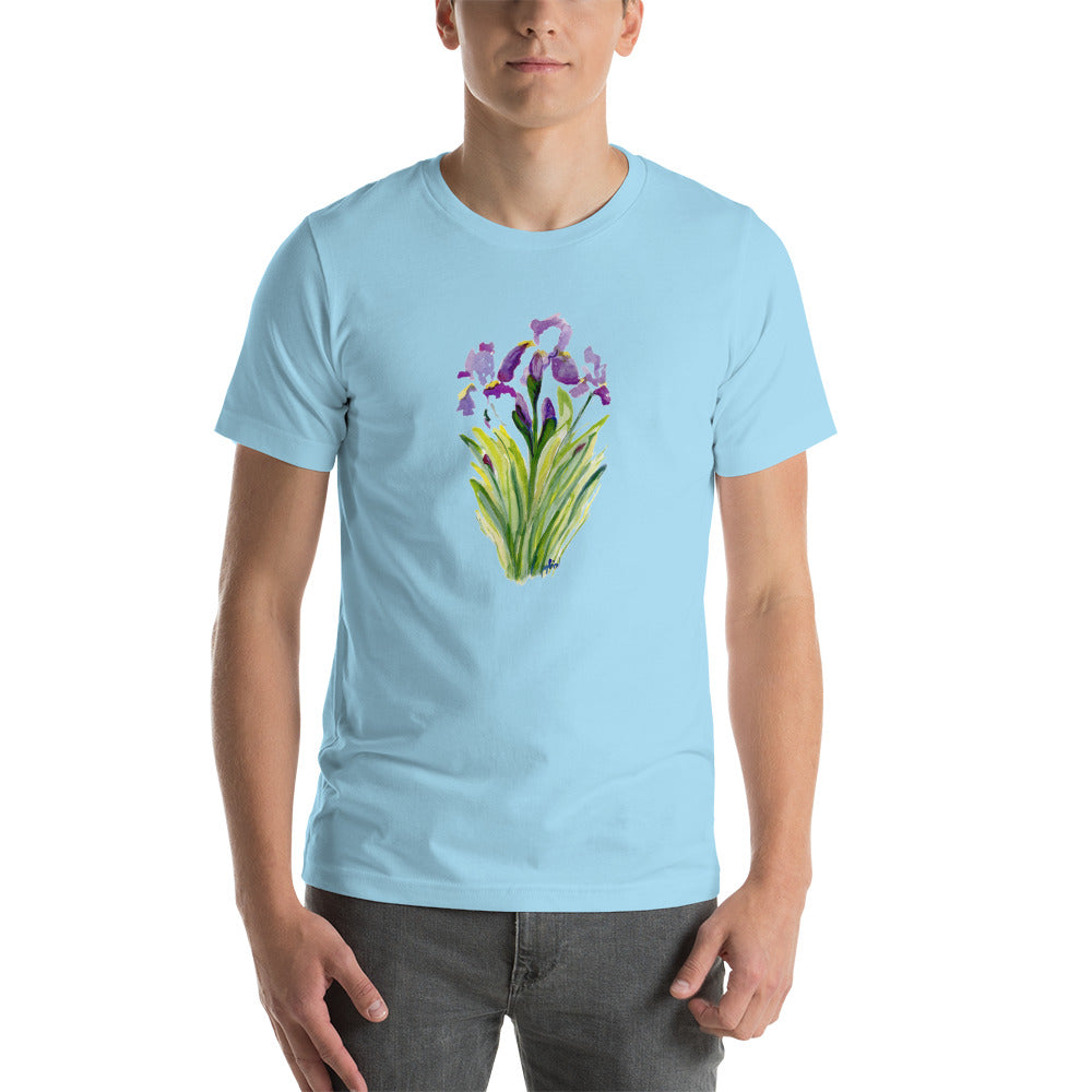 Tall Iris  Unisex t-shirt