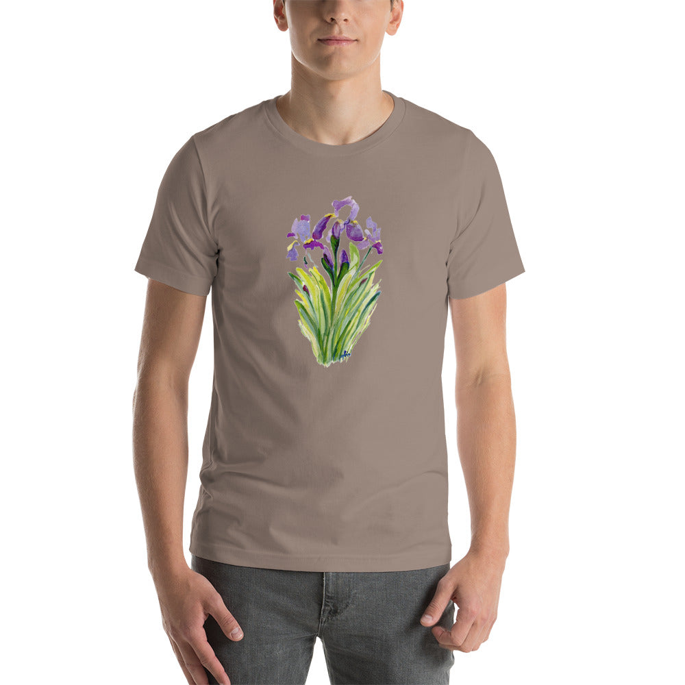 Tall Iris  Unisex t-shirt