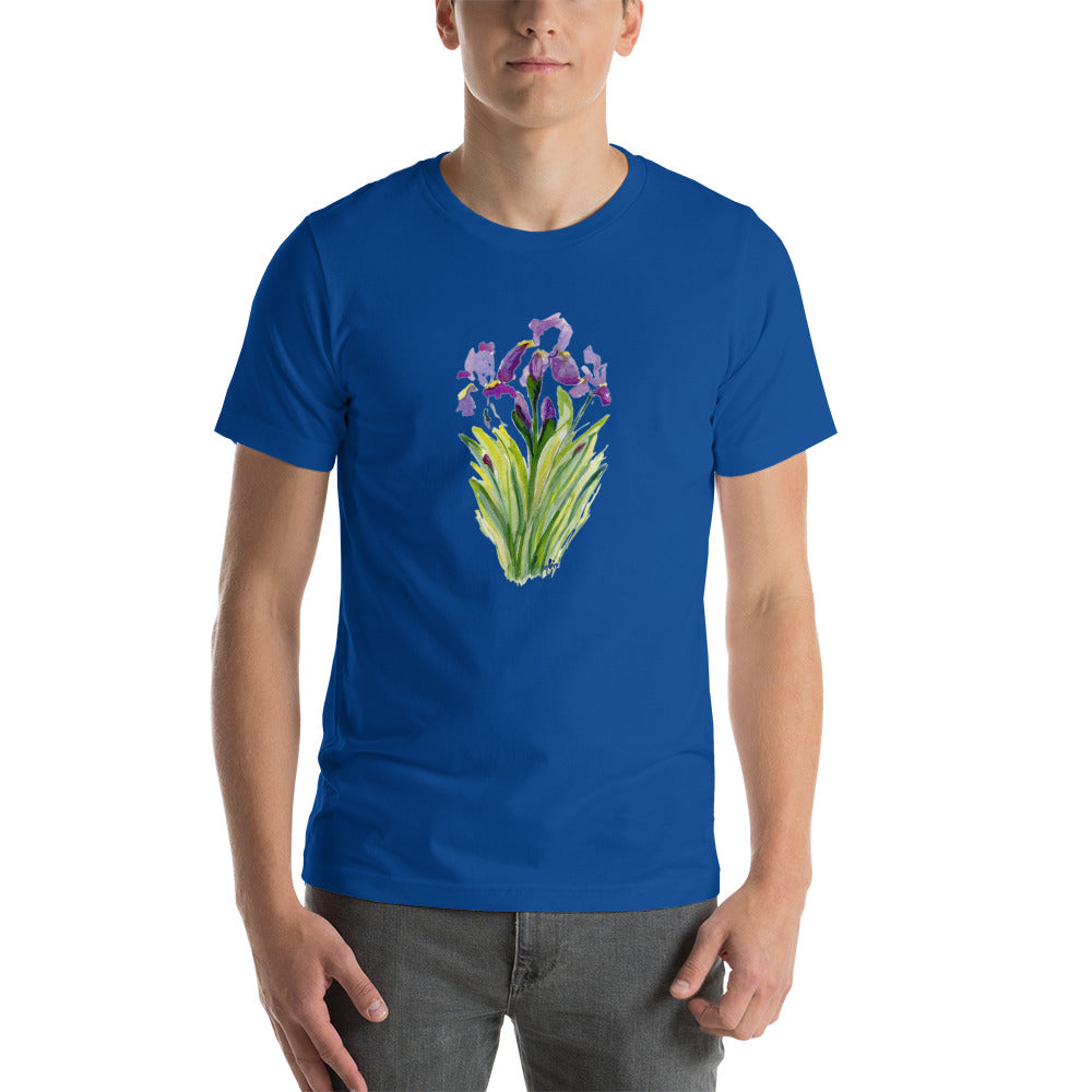 Tall Iris  Unisex t-shirt