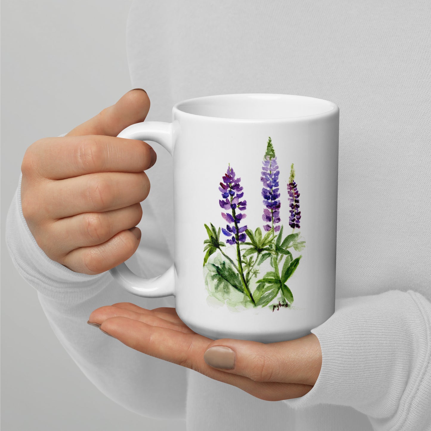 Lupines mug