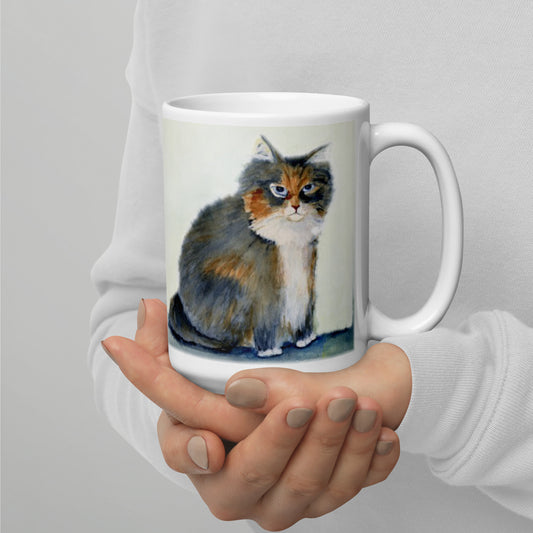 Bonnie, the cat, mug