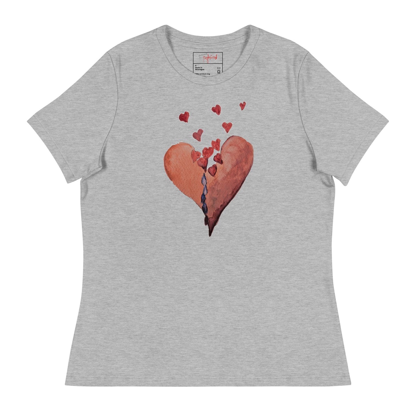 Heart flows - Women's Relaxed T-Shirt