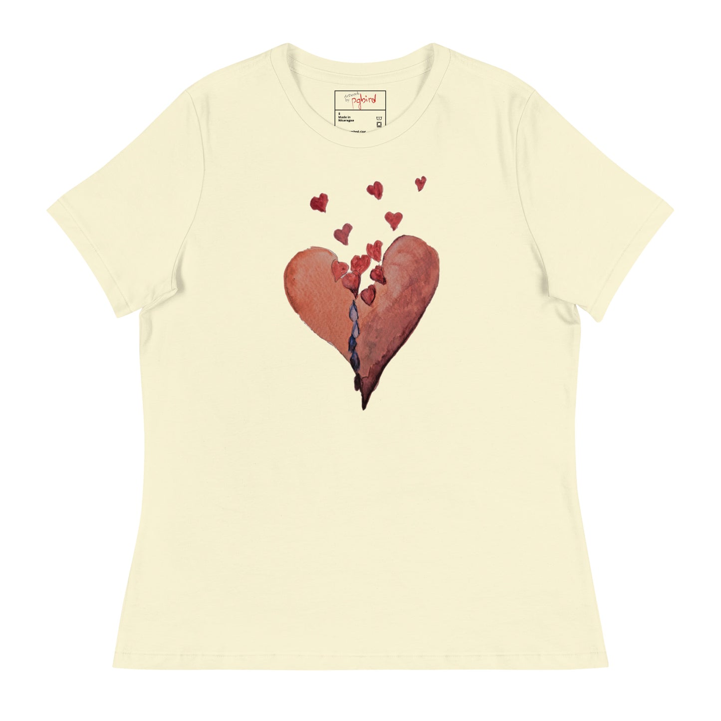 Heart flows - Women's Relaxed T-Shirt