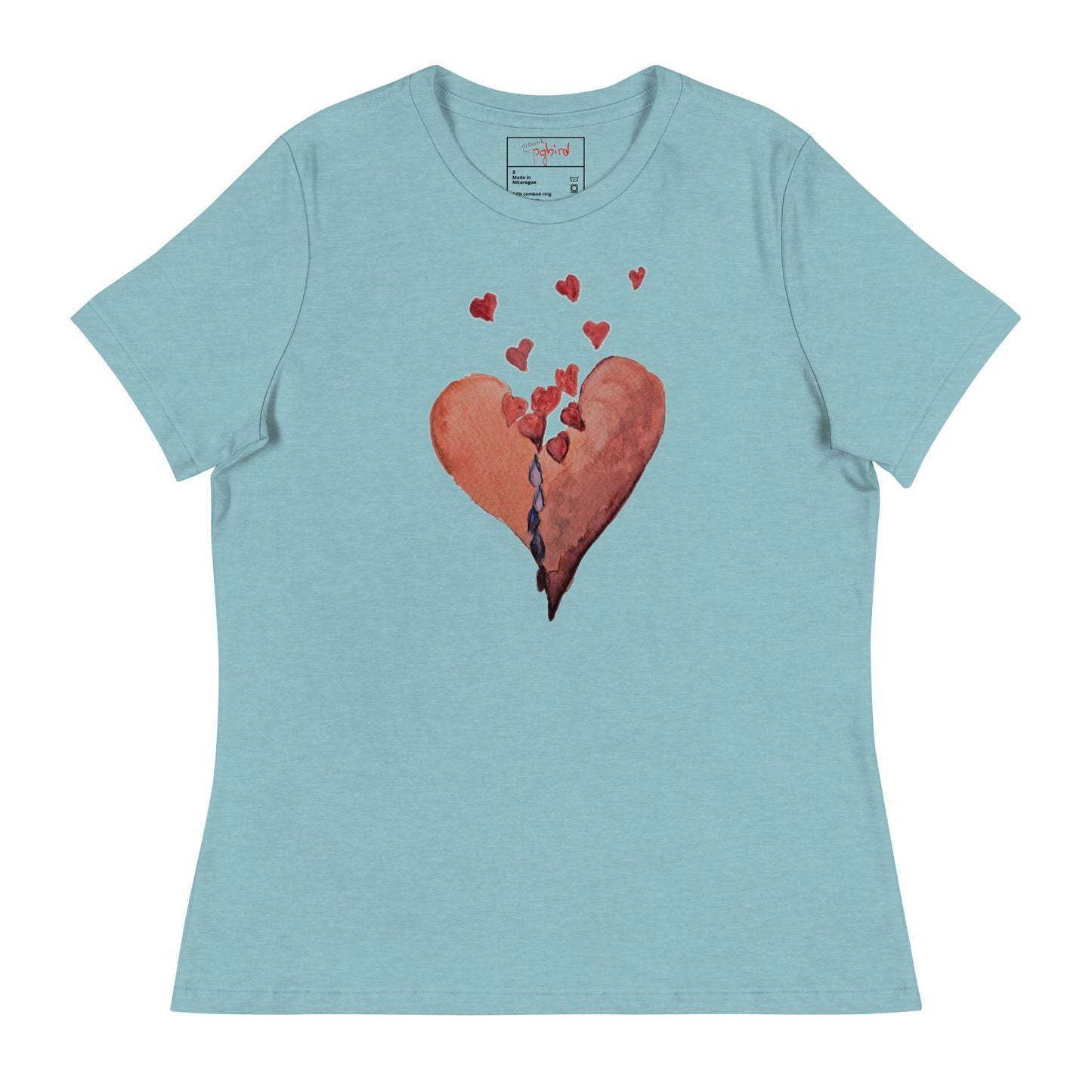 Heart flows - Women's Relaxed T-Shirt