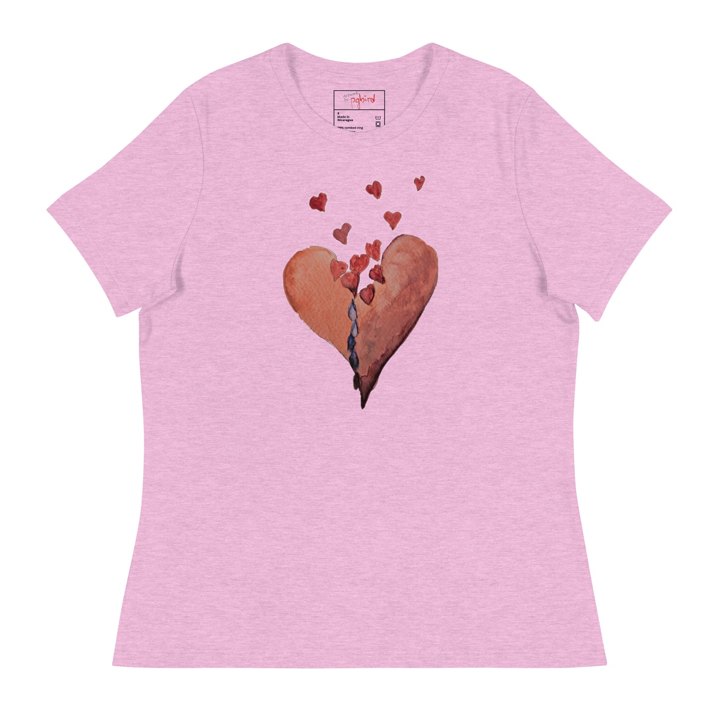 Heart flows - Women's Relaxed T-Shirt