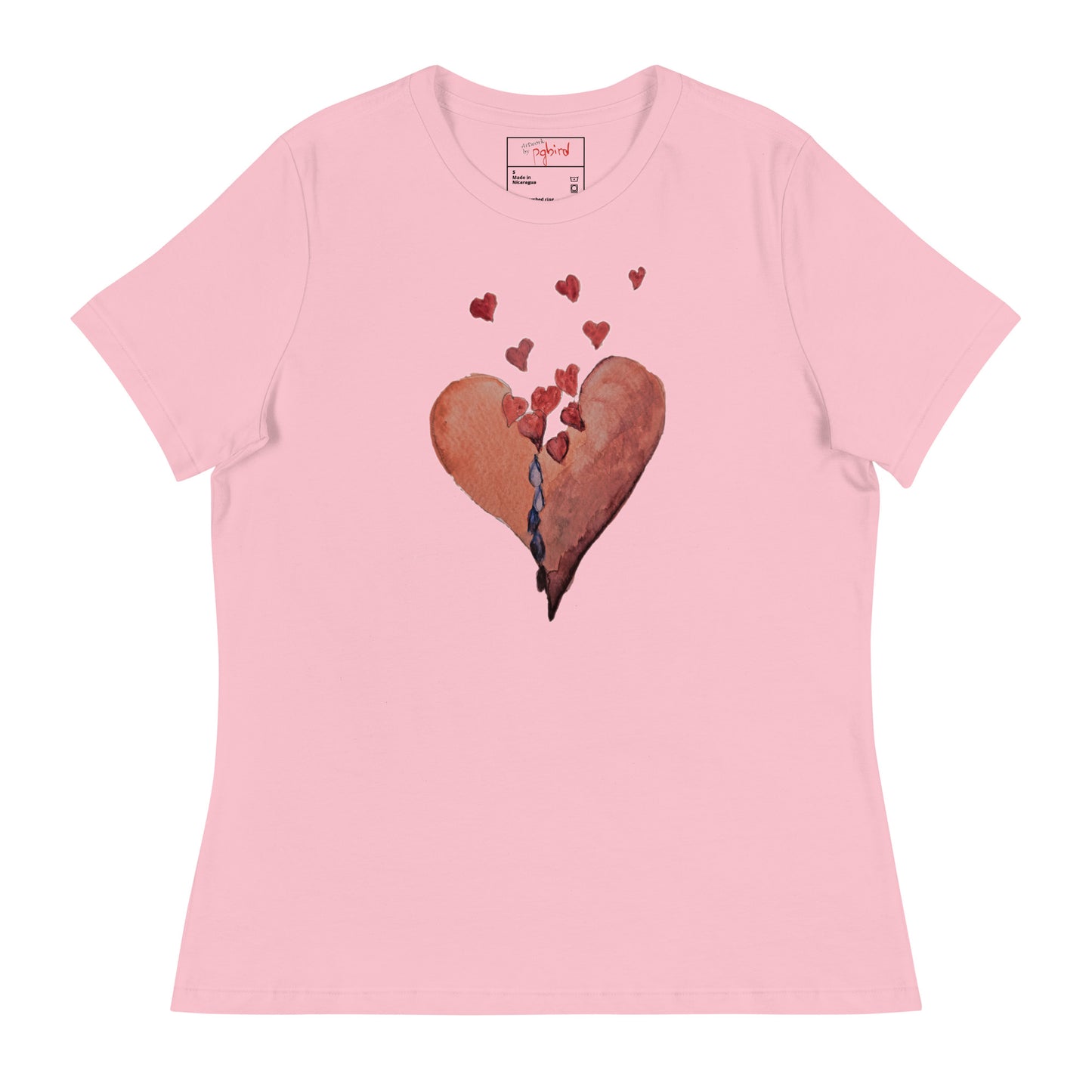 Heart flows - Women's Relaxed T-Shirt