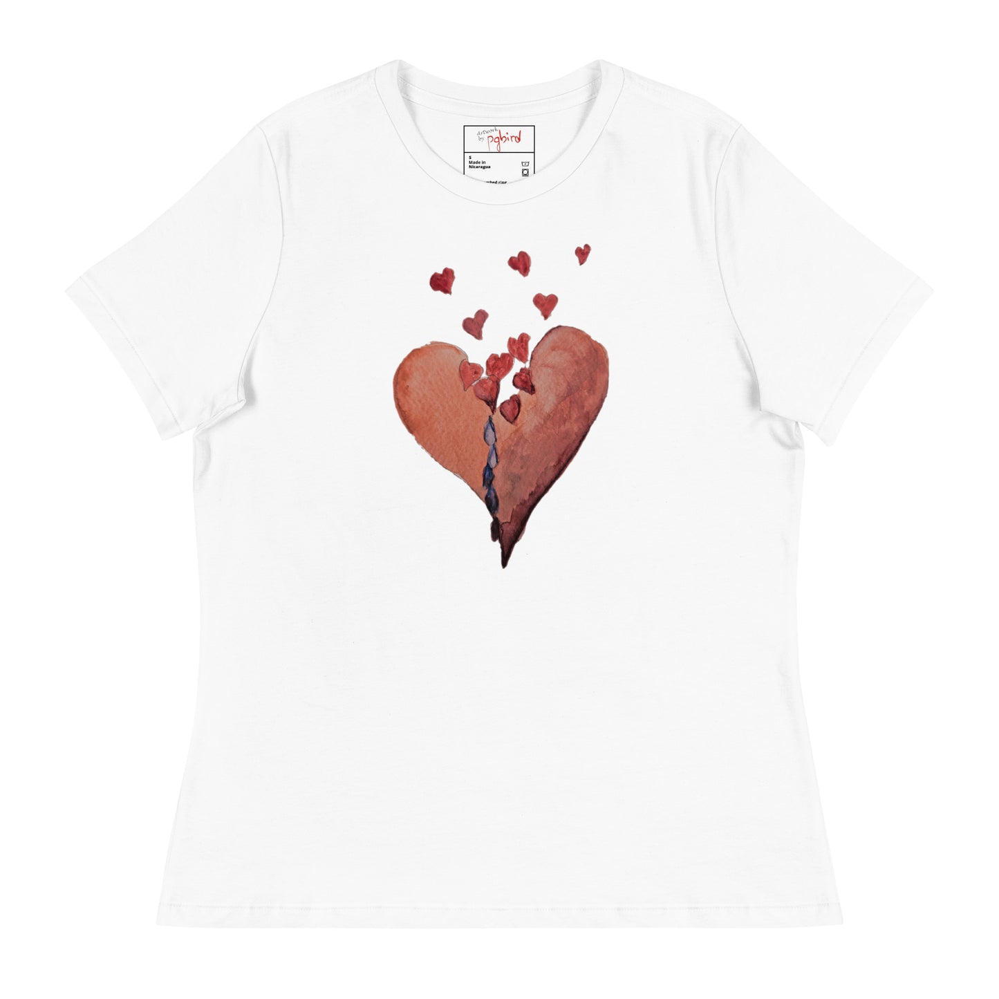 Heart flows - Women's Relaxed T-Shirt